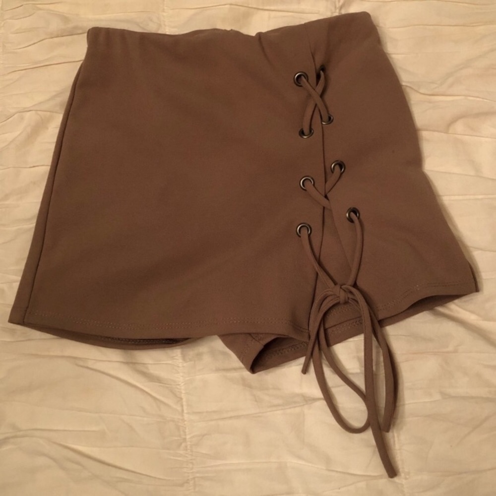 Lace up skort LOWEST PRICE